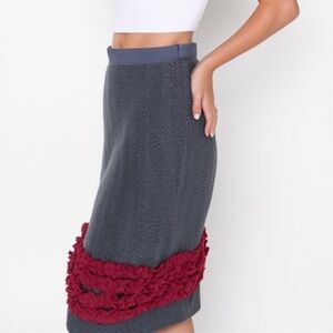 Dolce & Gabbana herringbone pencil skirt